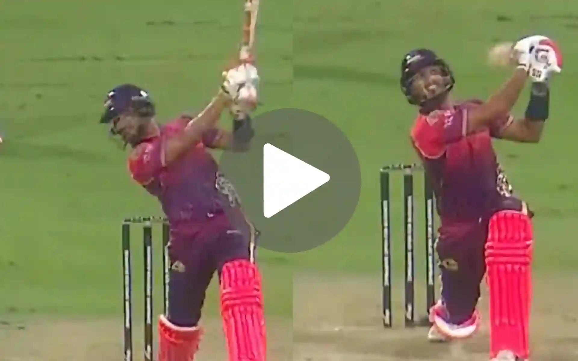 [Watch] Dasun Shanaka's Unleashes 'Hulk Mode'; Slams The Bowlers In Abu Dhabi T10 League